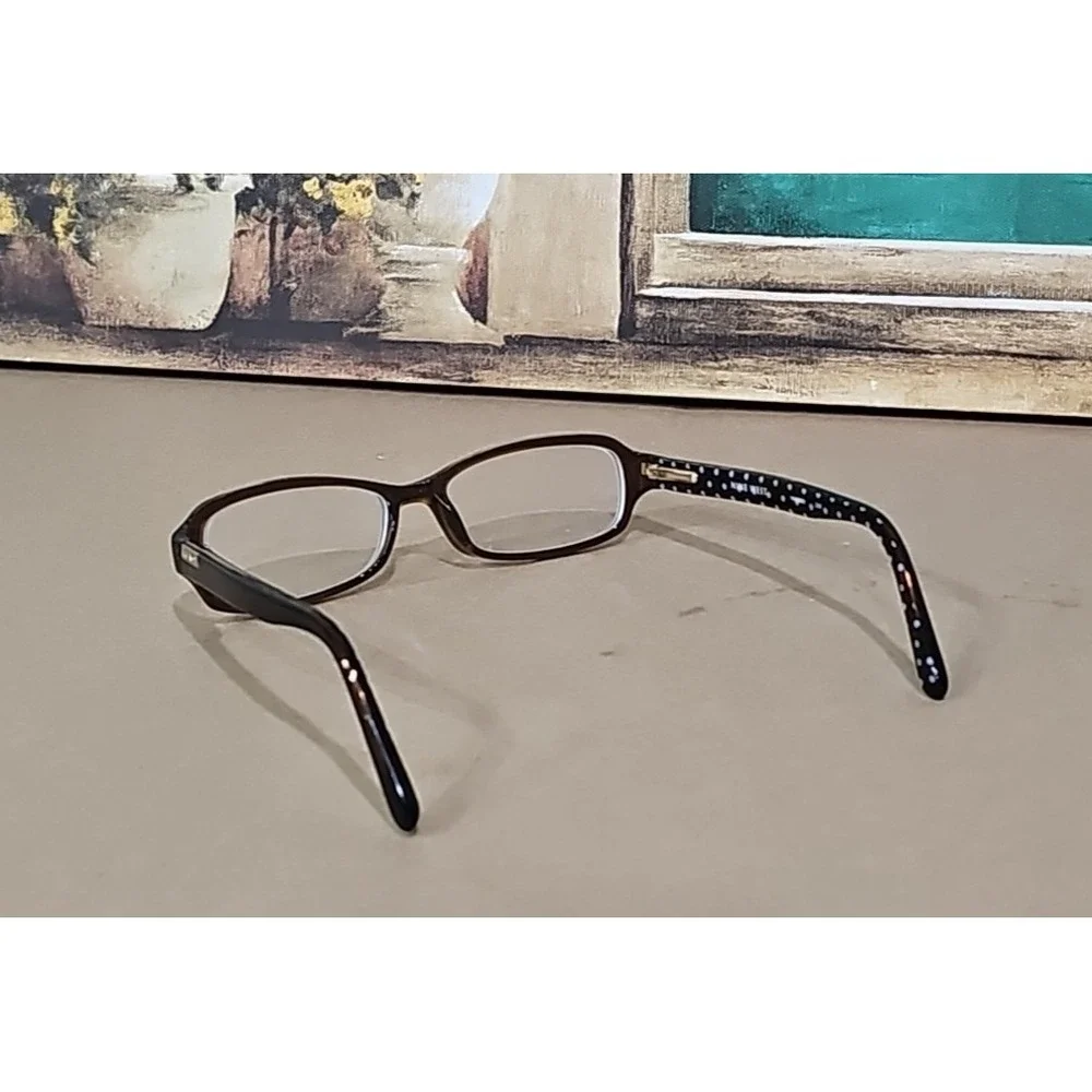 Nine West  NW5002  210 Eyeglass Frames  Only Clear Brown  52-16-130